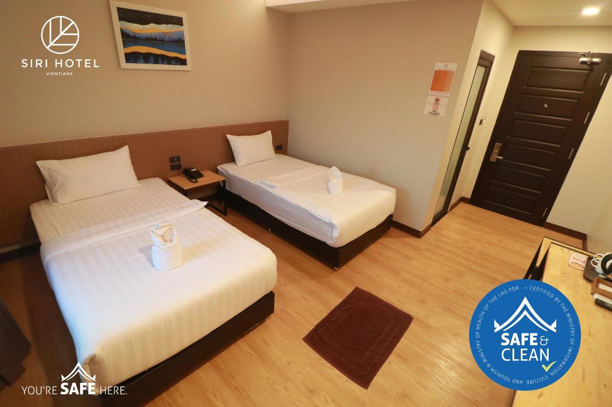 Siri Hotel Wientian Zewnętrze zdjęcie